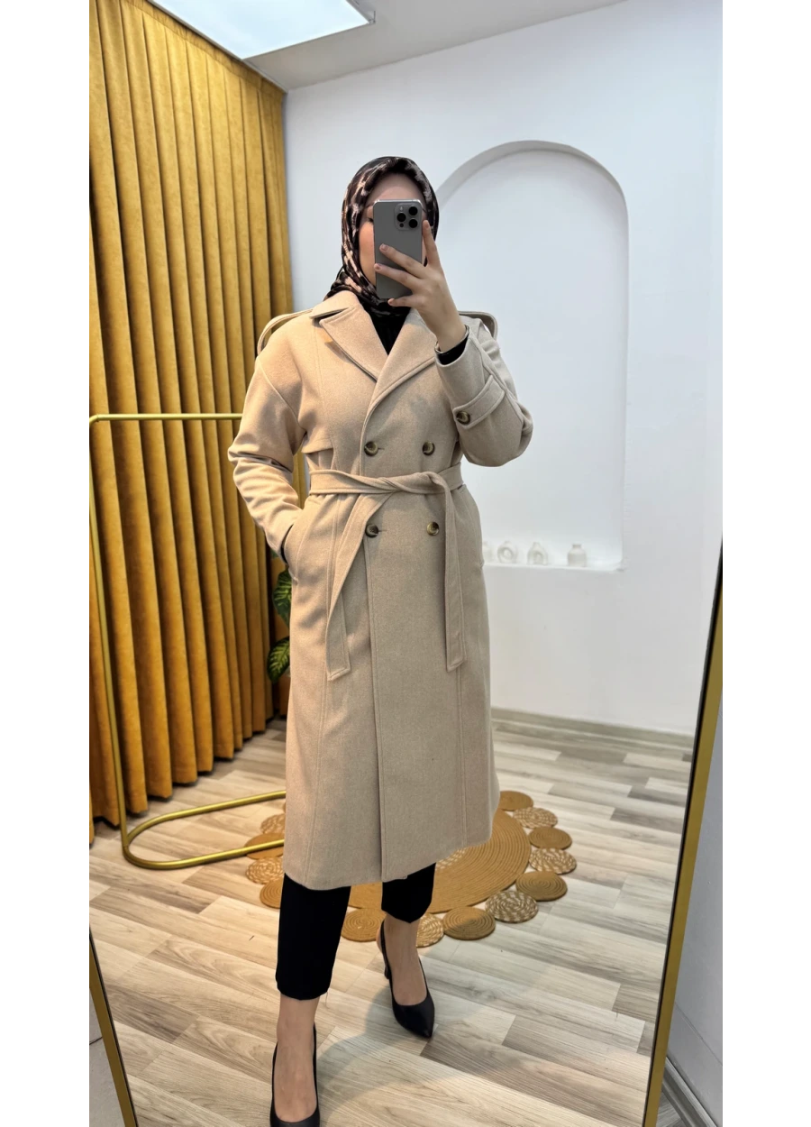 Armine Trend Düğmeli Kaban Capicino