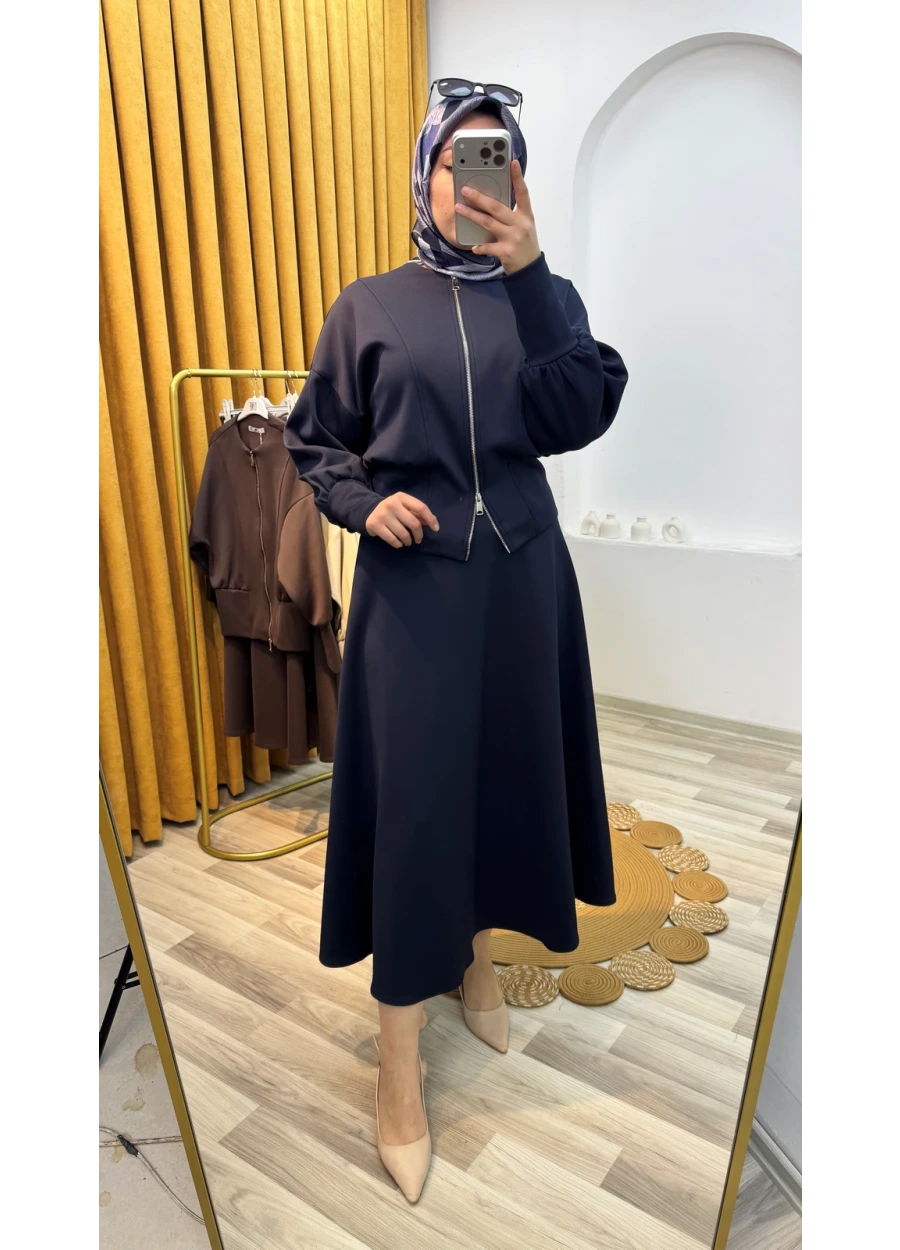 Scuba Etekli Takım Lacivert