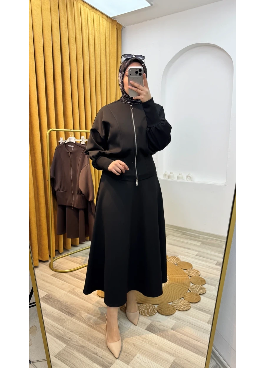 Scuba Etekli Takım Siyah