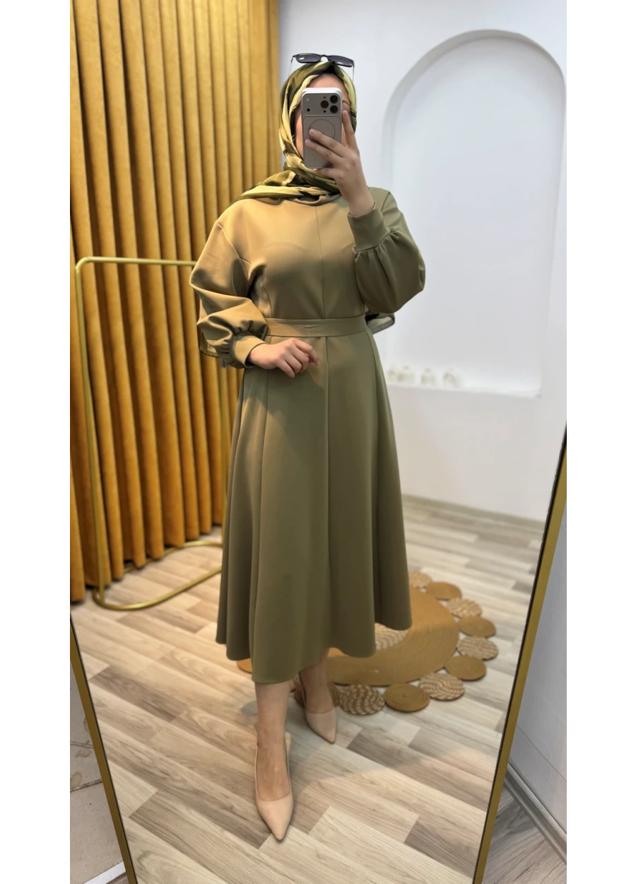 Skuba Elbise Haki