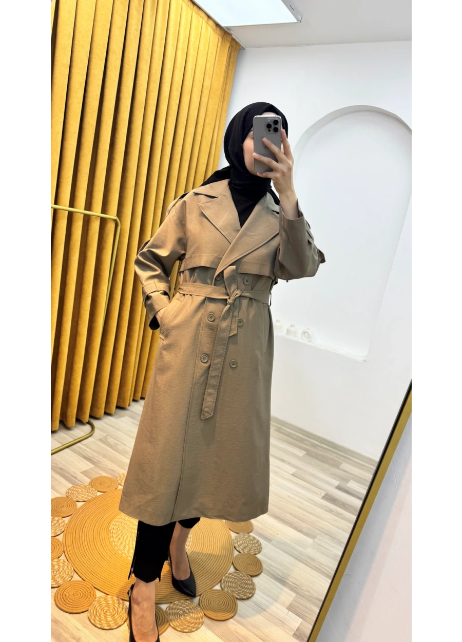 Ülgen Trençkot Haki