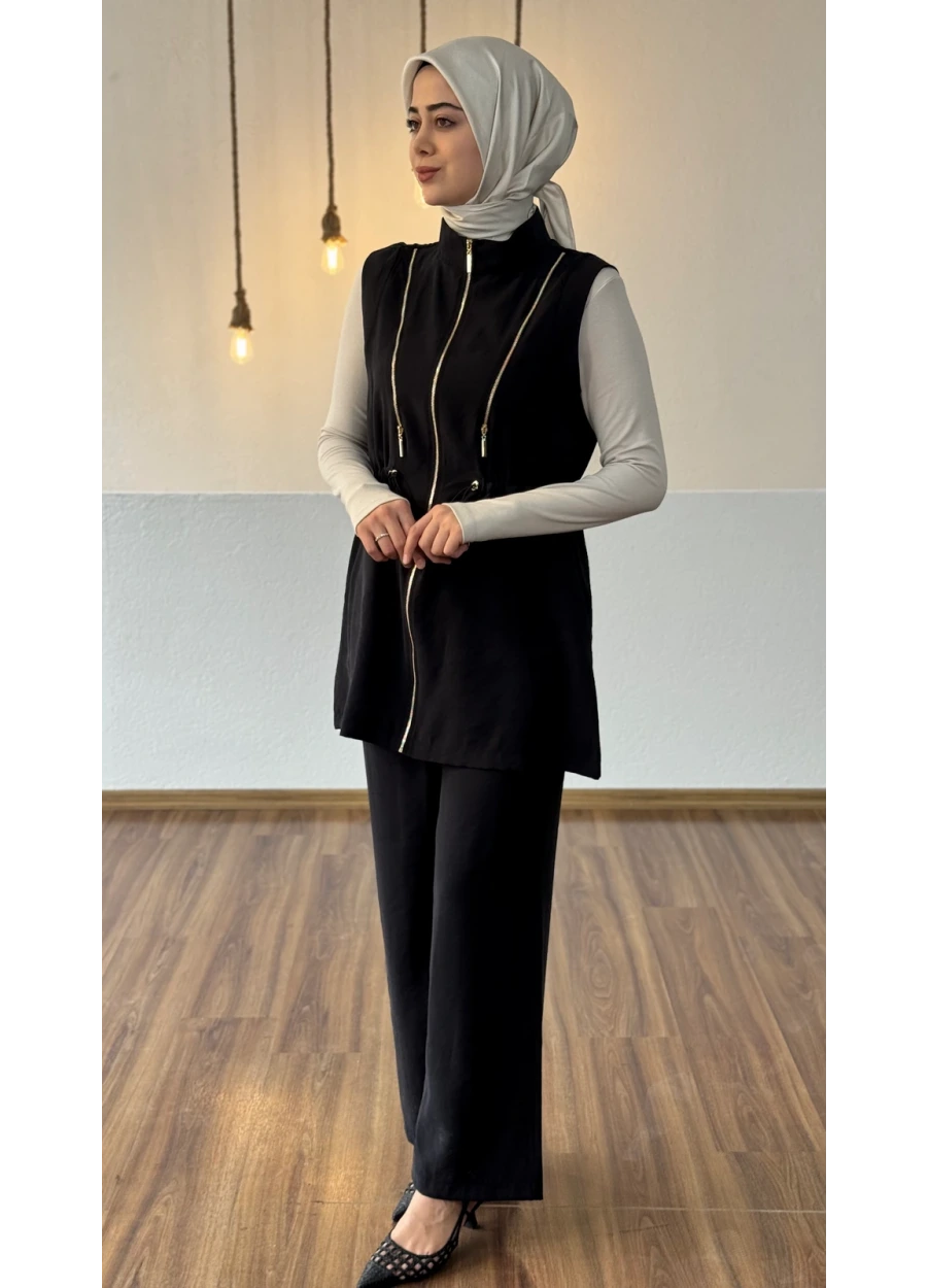 Marcha Yelekli Takım Siyah