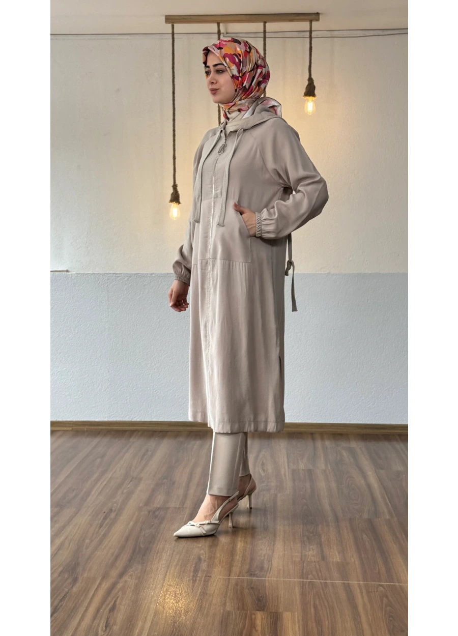 Armine Trend  Bel Arkadan Büzgülü Kap Taş