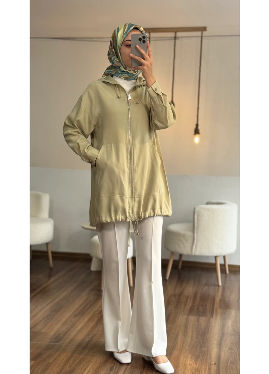 Marcha Kapüşonlu Giy Çık Lime