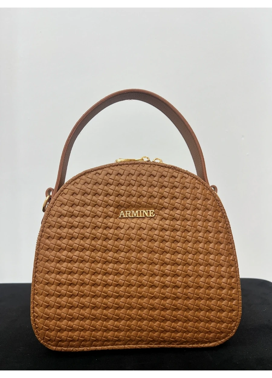 Armine 408 Bayan Çanta Taba Örgü