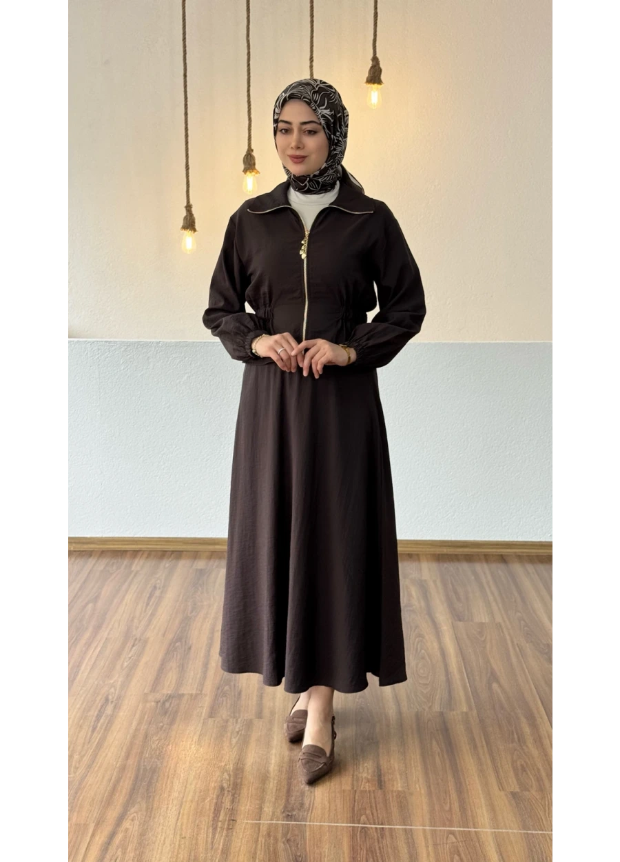 Marcha Etekli Takım Kahverengi