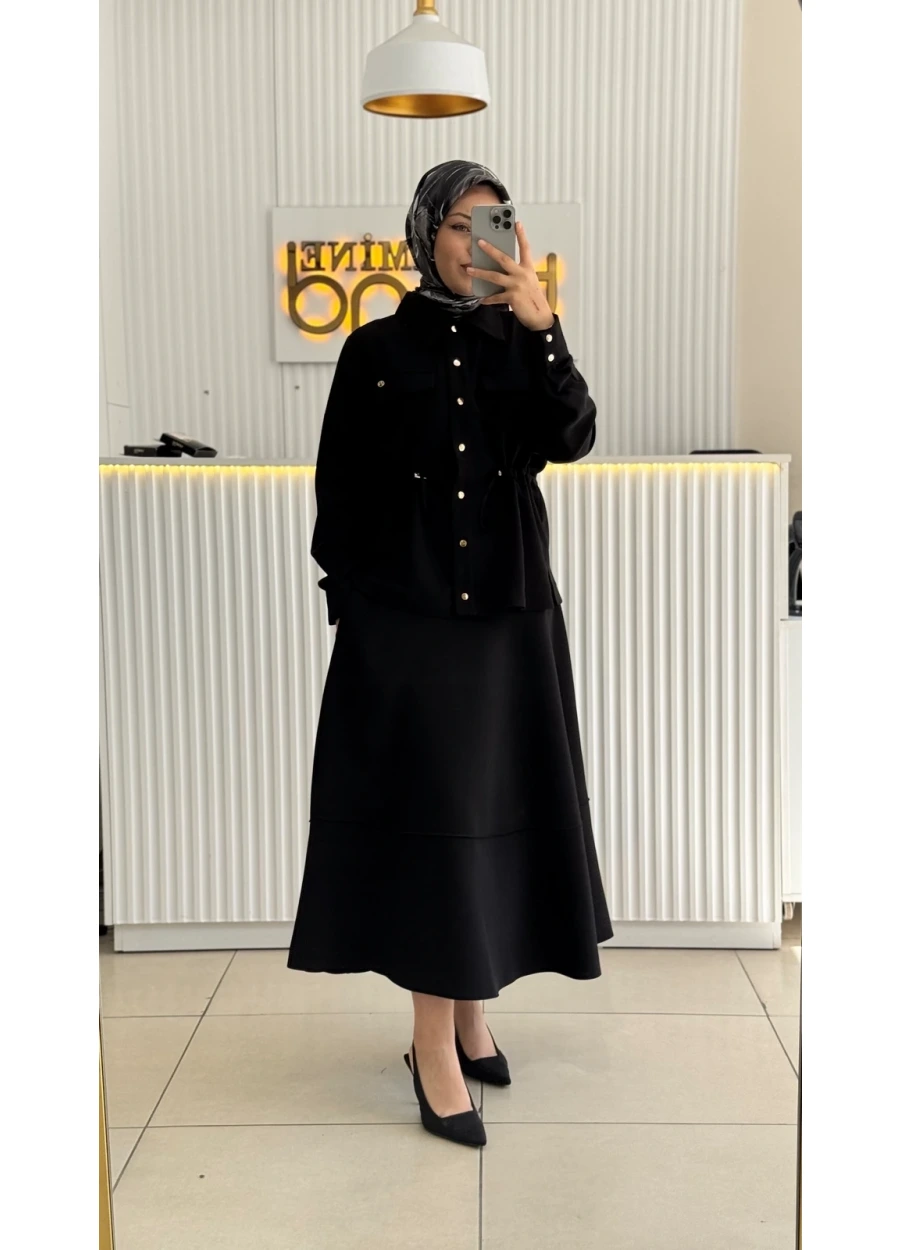 Armine Trend Etekli Takım Siyah