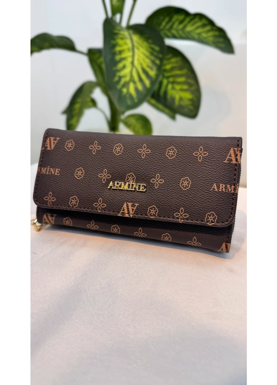 Armine Cüzdan Kahverengi