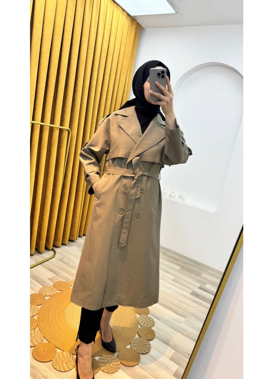 Ülgen Trençkot Haki