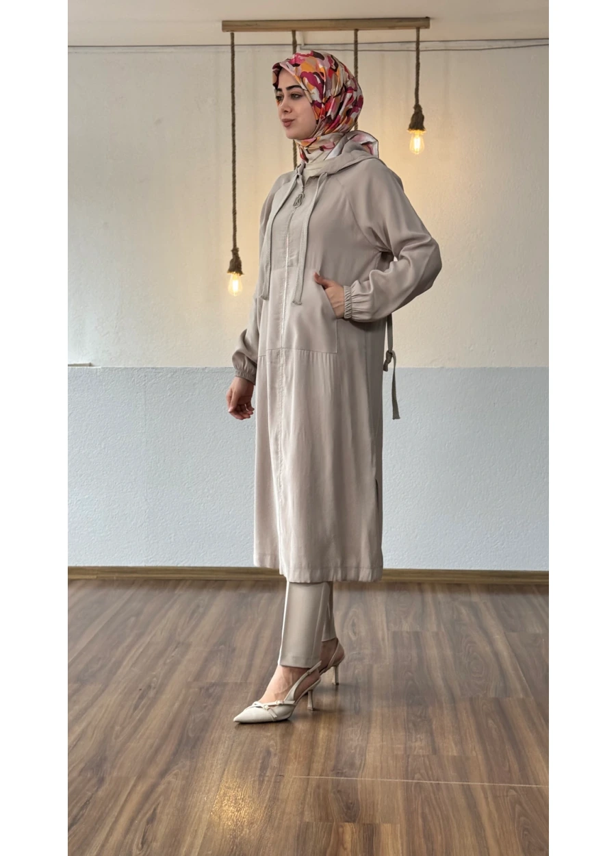 Armine Trend  Bel Arkadan Büzgülü Kap Taş