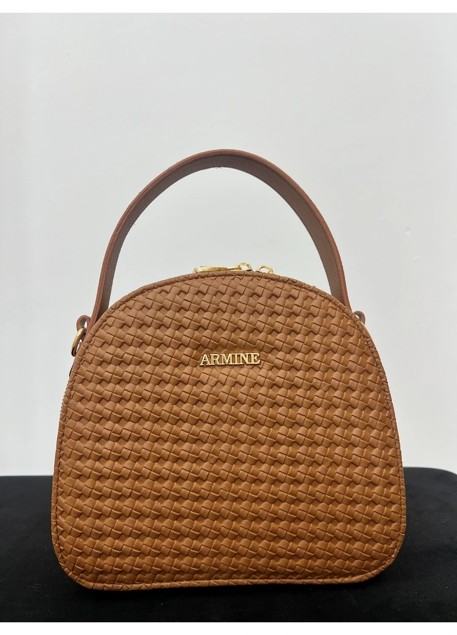 Armine 408 Bayan Çanta Taba Örgü