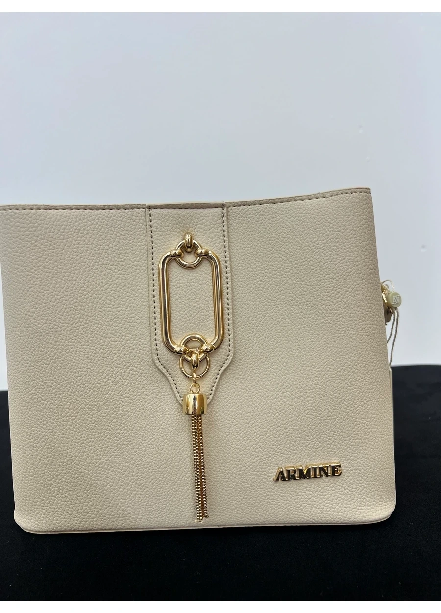 Armine 361 Bayan Çanta Krem