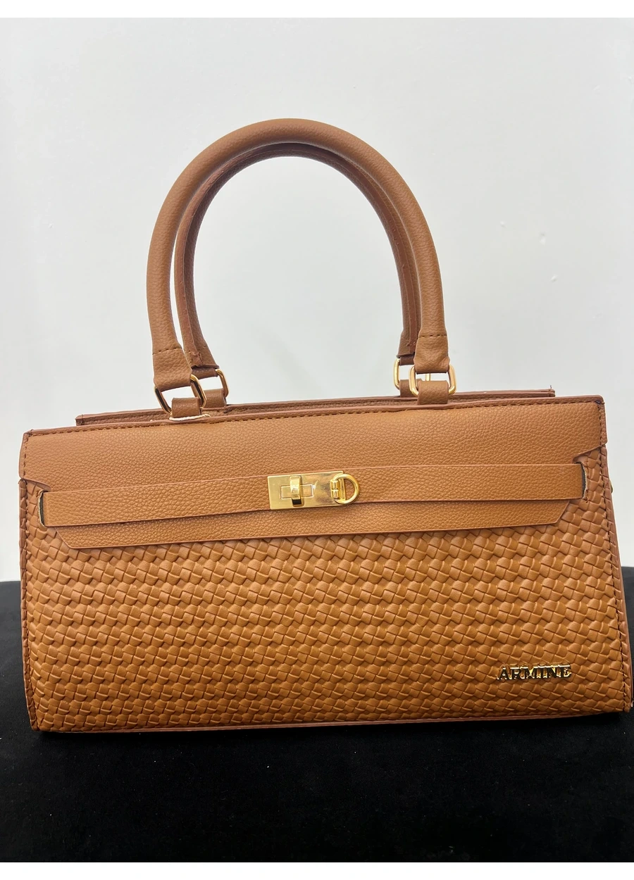 Armine 407 Bayan Çanta Taba Örgü