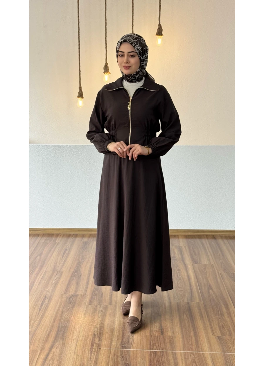 Marcha Etekli Takım Kahverengi